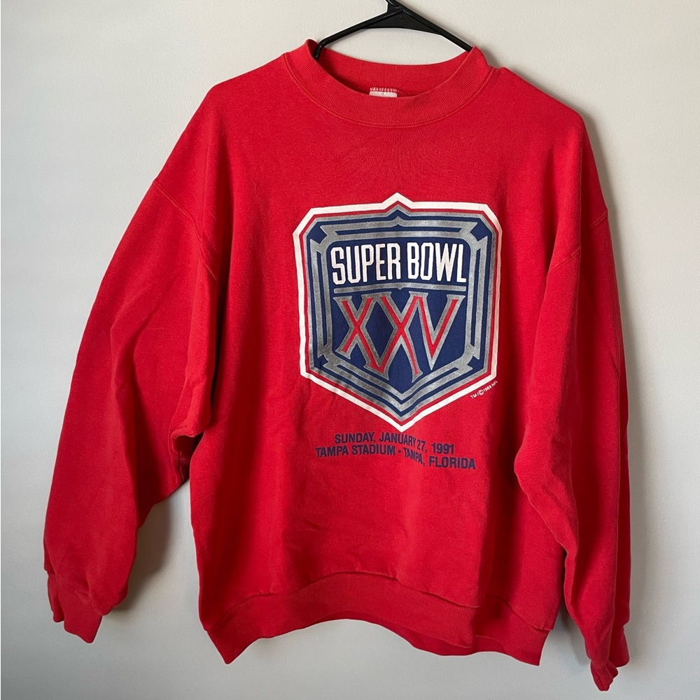 Vintage 1991 Super Bowl Crewneck